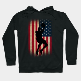 basketball man dunk Hoodie